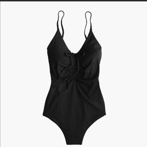 J.Crew Playa Laguna Ruched One-Piece Swimsuit